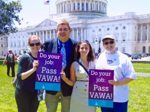 2012 VAWA Rally at U.S. Capitol